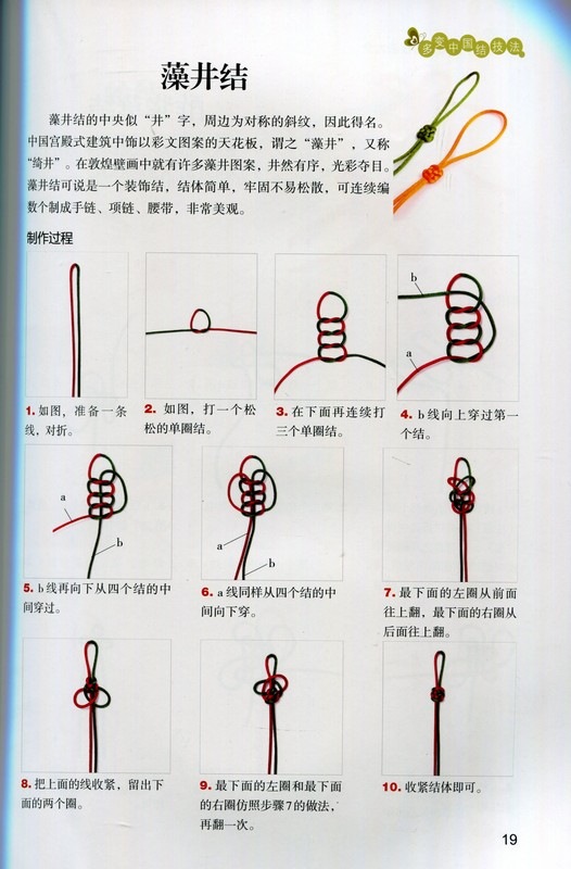 中国伝統工芸 中国結び（中国結芸） 技法書 2冊「服飾結」「盤扣結」 創作中国結び飾品技法大全 中国語版中国伝統工芸 中国語版書籍/创