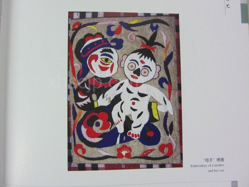 中国　布製　絵？　工芸品　美術品 中国工芸・民芸・伝統美術】中国布工芸品 中国布芸 | 中国美術 芸術