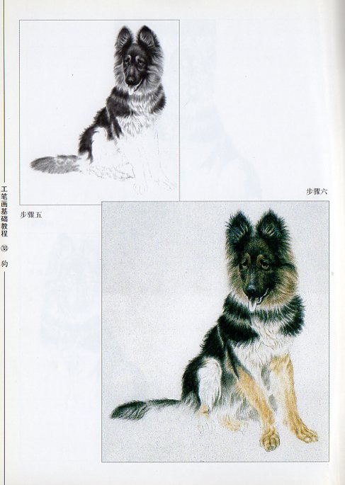 劉継卣 犬の水墨画 掛軸 伝統的なアート 81UEsCFSWjL._UF350,350_QL50_.jpg