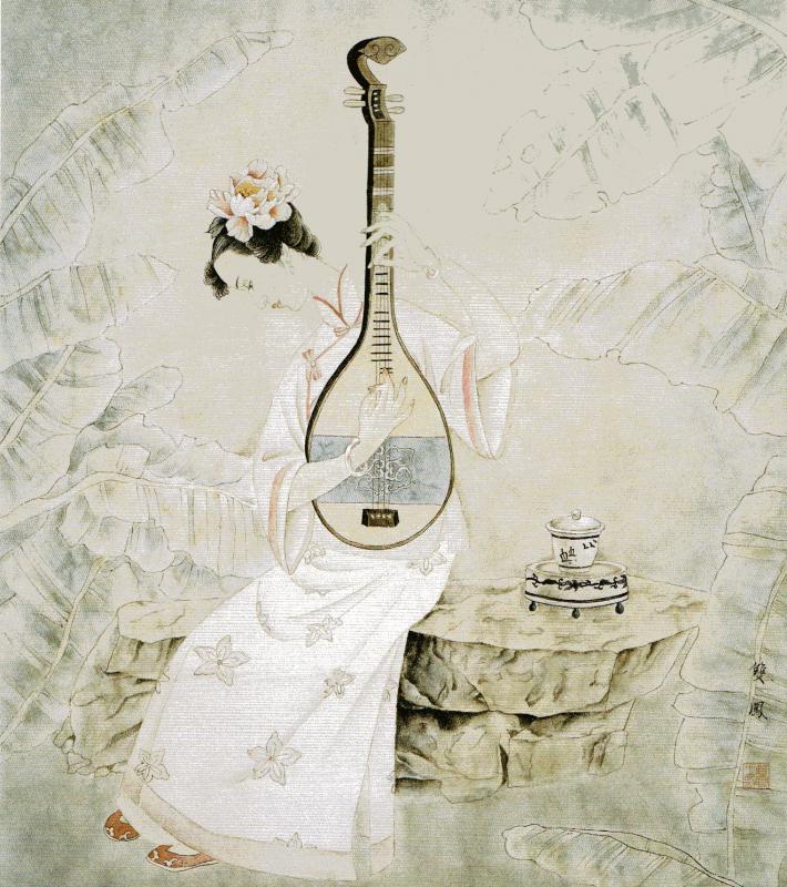 ひと 工筆人物画法 中国画技法 中国絵画/工笔人物画法 | 中国