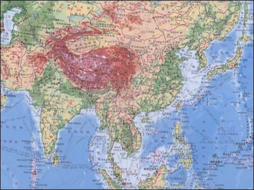 世界地形図(1:33000000) / 世界地形图(1:33000000) [平装