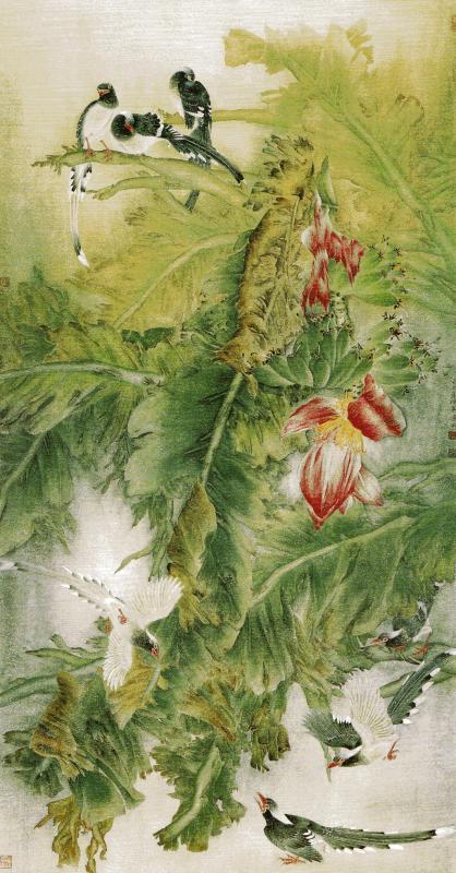 とり はな 伝統工筆禽鳥花卉画法 中国画技法 中国絵画/传统