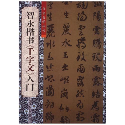 智永楷書千字文入門 書道自習叢帖 中国語書道/智永楷书千字文入