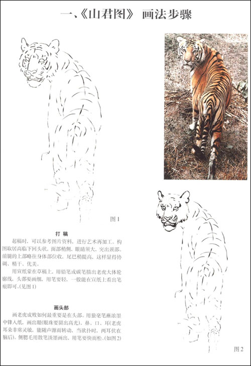新・虎を描く 日本中国８大画家による虎画の創作と描法/秀作社出版/全国水墨画美術協会（大型本） 新・虎を描く : 日本中国8大画家による虎画の創作と描法 (秀作