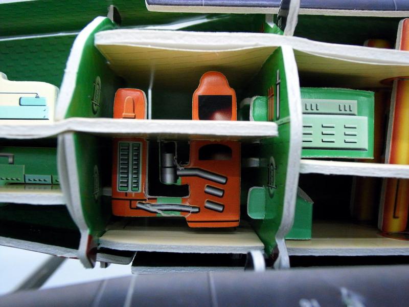 シーウルフ級原子力潜水艦 立体ペーバークラフト/海狼級潜水艦 3D益智