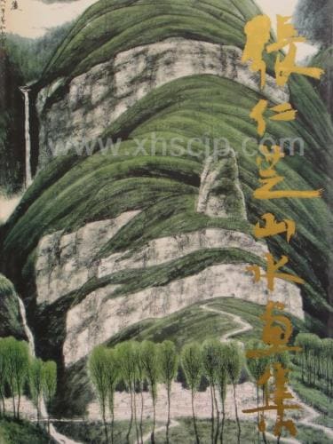 張仁芝山水画集 中国現代画家 中国語画集 /张仁芝山水画集