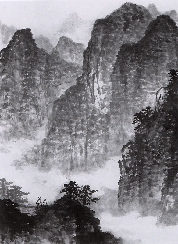 山水画 山石篇 初心者之友 中国画技法 中国絵画/山水画 山石 初学者之