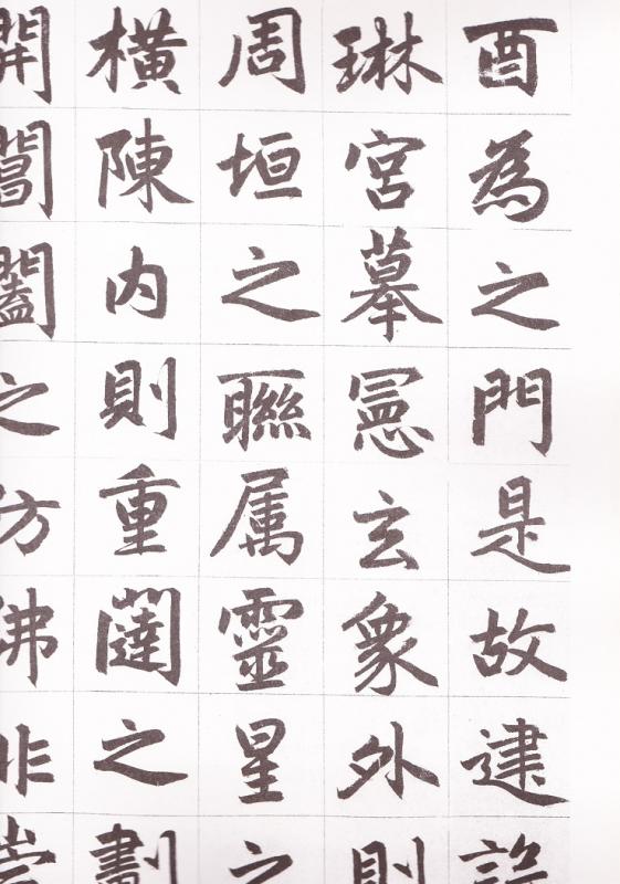 趙孟頫楷書 経典碑帖水写教程系列 水筆書道 毛筆練習帖/赵