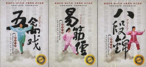DVD-R仕様 日本語で学ぶ 健身気功 八段錦 五禽戯 易筋