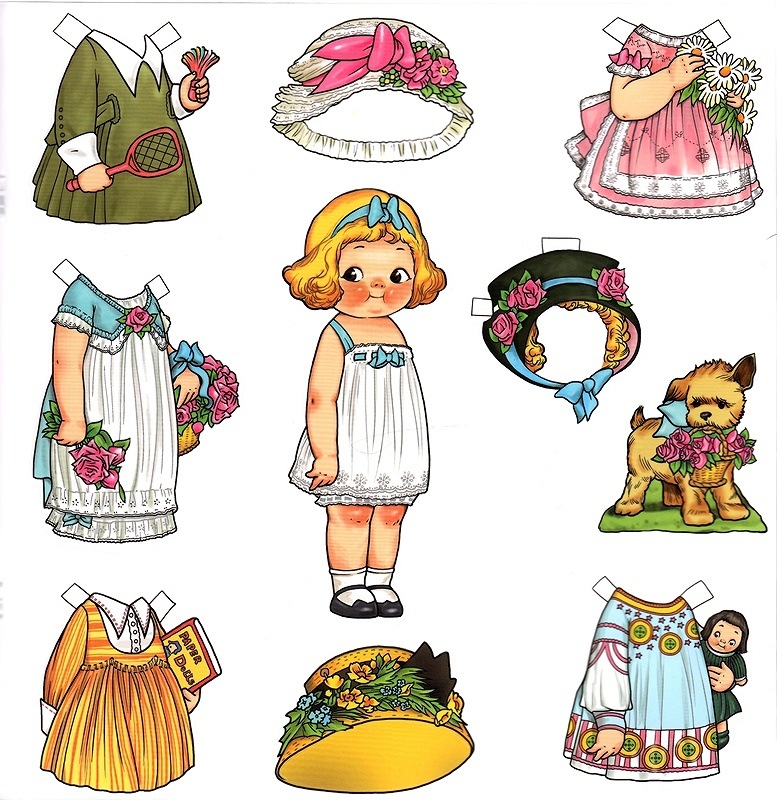 絵画　人形 オビツ11/ピコニーモPサイズ【いちごの文化人形ドレス