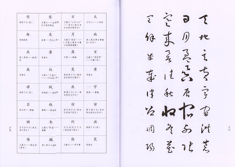 標準草書 于右任 中国語書道/标准草书 | 広西美術出版社