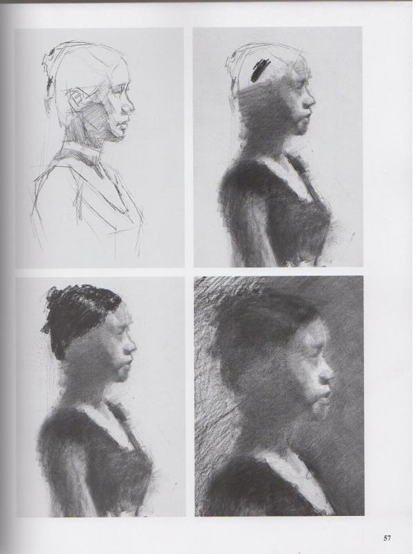 素描過程集 デッサンの技法書 中国語版 / 素描过程集 | 広西美術