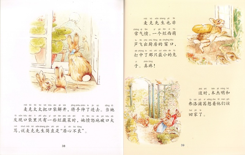 のねずみチュウチュウ奥さんのお話 ピーターラビットと彼の友達