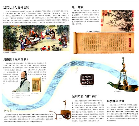 三国地図 一枚の図で知るシリーズ 中国語版地図/三国地图