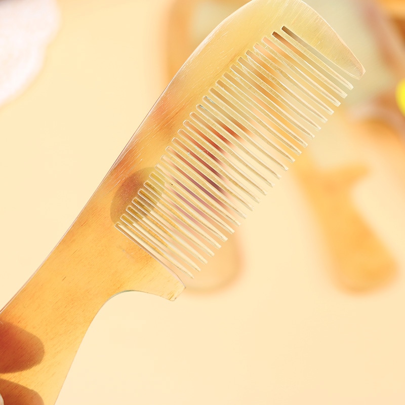 天然の牛角マッサージブラシ