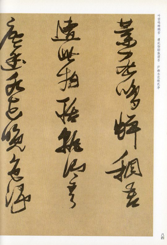 張瑞図草書帖 中華歴代伝世碑帖集萃 中国語書道/张瑞