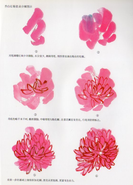 呉昌硕 菊花图 菊盛花図扇面 文化遺産オンライン