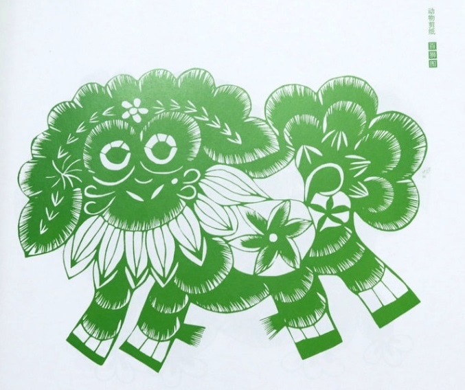 中国 切り絵 Wang ZiGan作品 中国 切り絵 Wang ZiGan作品