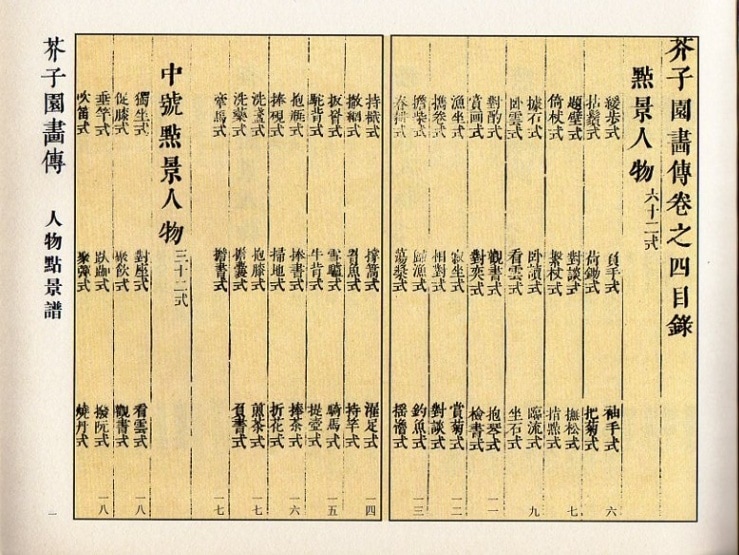 人物 点景譜 芥子園画傳 中国経典書画叢書 中国絵画/人物点景谱