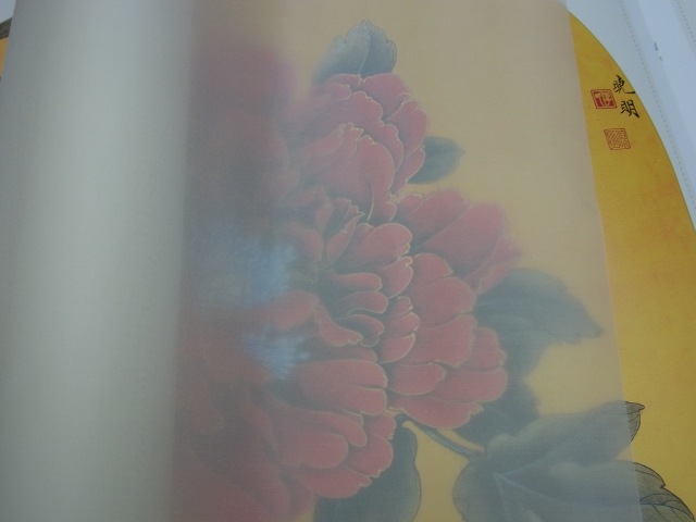 水墨画専用絹 (オフホワイト・薄いアイボリー・アイボリー・濃い