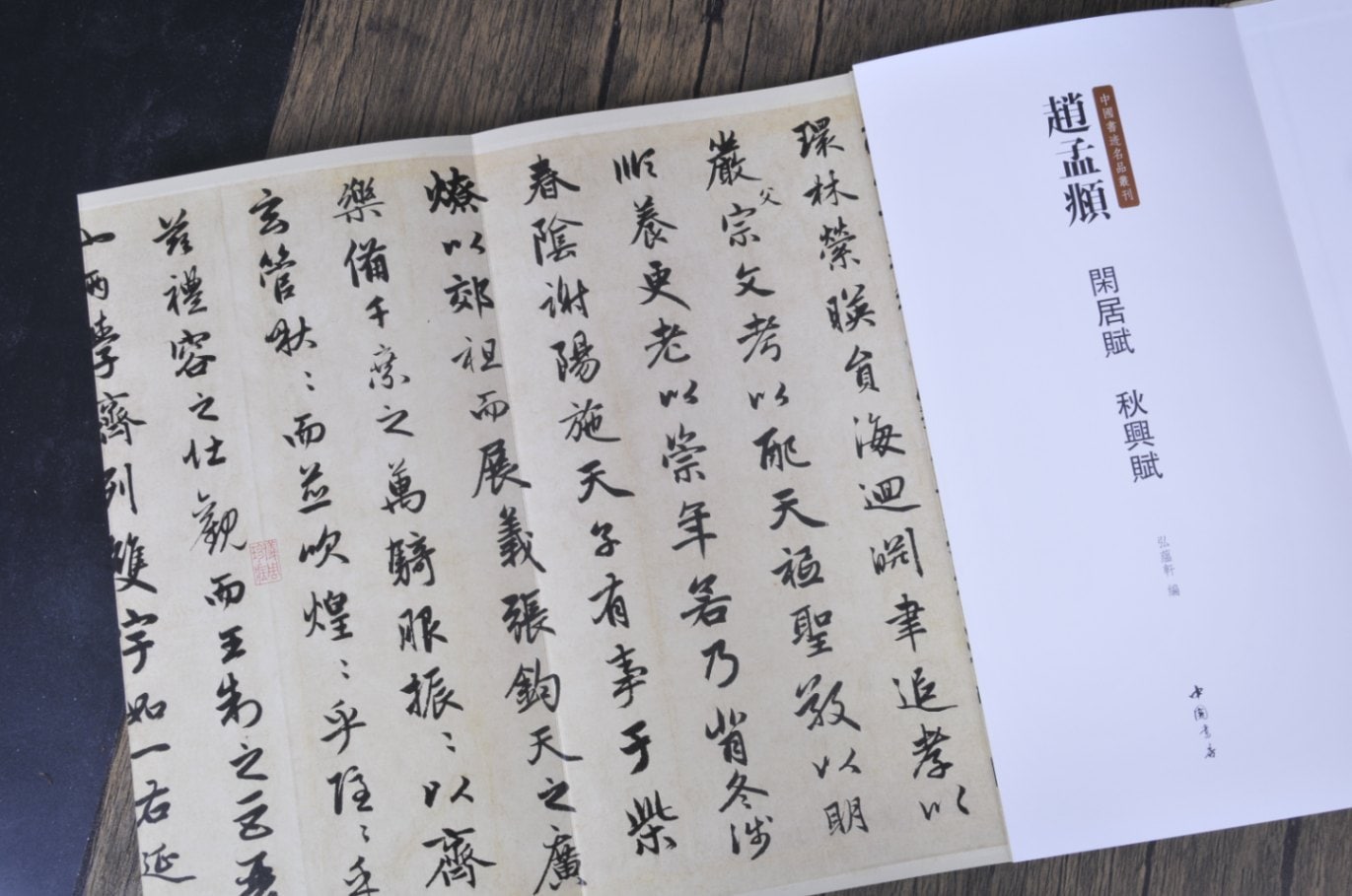 趙孟フ 閑居の賦 秋興賦 中国書跡名品叢刊/赵孟頫 闲