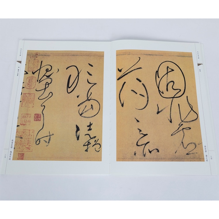 唐 懐素 自叙帖 小草千字文 草書 人美書譜 中国語書道/唐 怀素