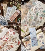 DIY������Ģ�����롡��ŵ���ʸ�����ꥷ����/diy��间风��颂PETΩ��烫���账贴纸���风盐�Ϗ�������帐���贴��饰贴��