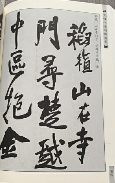 王鐸 書道経典鑑賞 中国歴代名家書道鑑賞 中国語書道/王铎