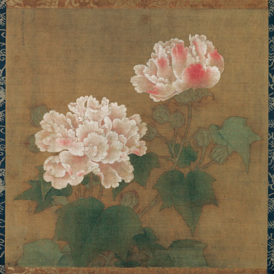 紅白芙蓉図頁』 李迪宋額画高質印刷アート/ 宋·李迪《红白