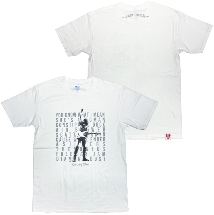 BLOW BY BLOW Tシャツ(ホワイト) | UDO OFFICIAL SHOP