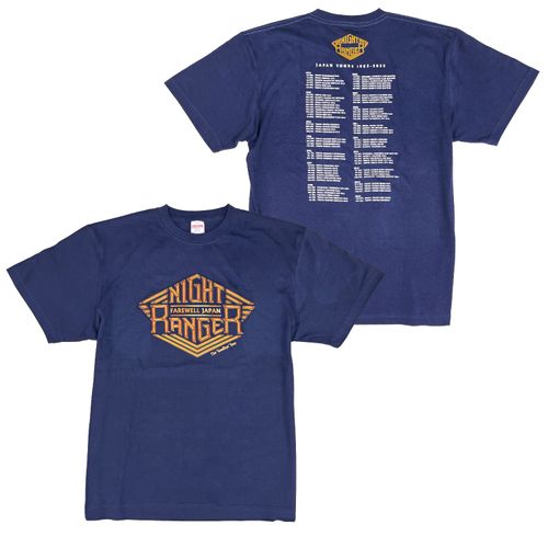 ナイトレンジャー Tシャツ 来日公演限定 Lサイズ ブラック ① NIGHT RANGER:グッズ - ウドー音楽事務所