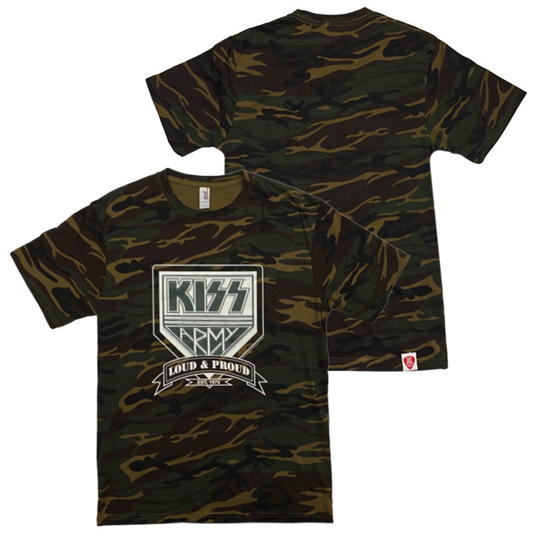 KISS ARMY X �Ϲ����º̥���ե顼�� T�����(���꡼��)