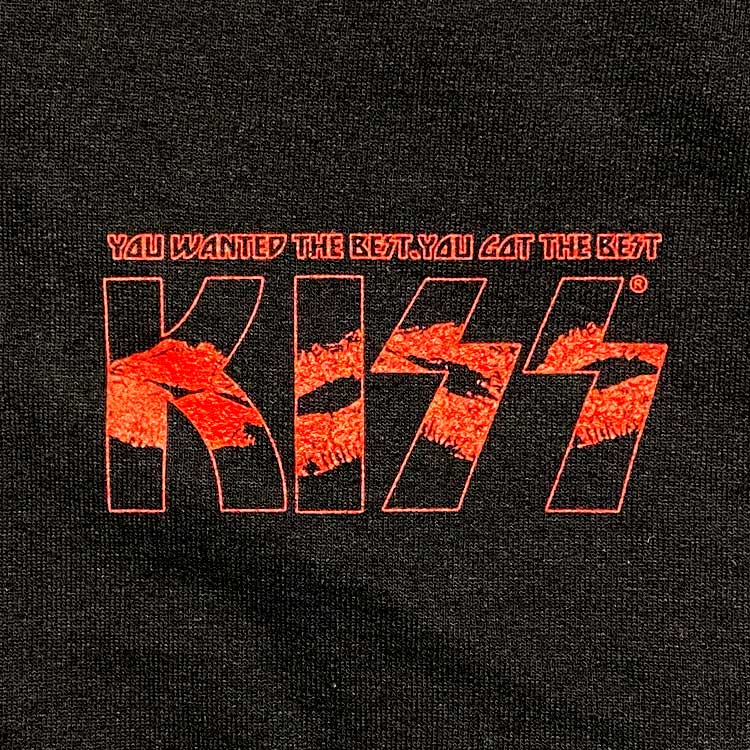 キズ KIZU ジップパーカー KISS キッス ジップパーカー メンズ 裏起毛 ジップアップ