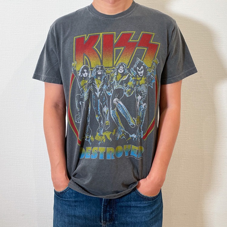 DESTROYER 地獄の軍団Tシャツ(ヴィンテージ/グレー) | UDO OFFICIAL SHOP