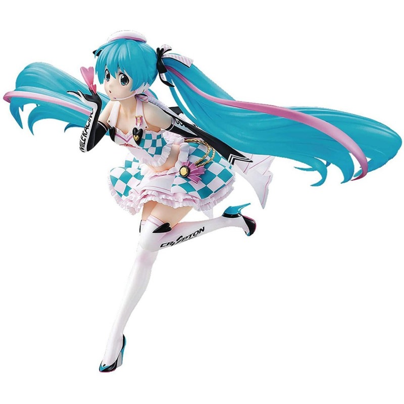 初音ミク GTプロジェクト レーシングミク 2019Ver. サイドキービジュアル 1/7 完成品フィギュア 『VOCALOID』の商品画像