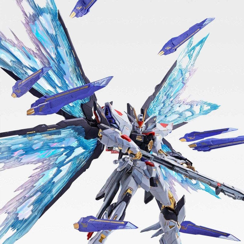 METAL BUILD ストライクフリーダムガンダム 光の翼オプションセット SOUL BLUE Ver. (魂ウェブ商店限定) 『機動戦士ガンダムSEED DESTINY』の商品画像