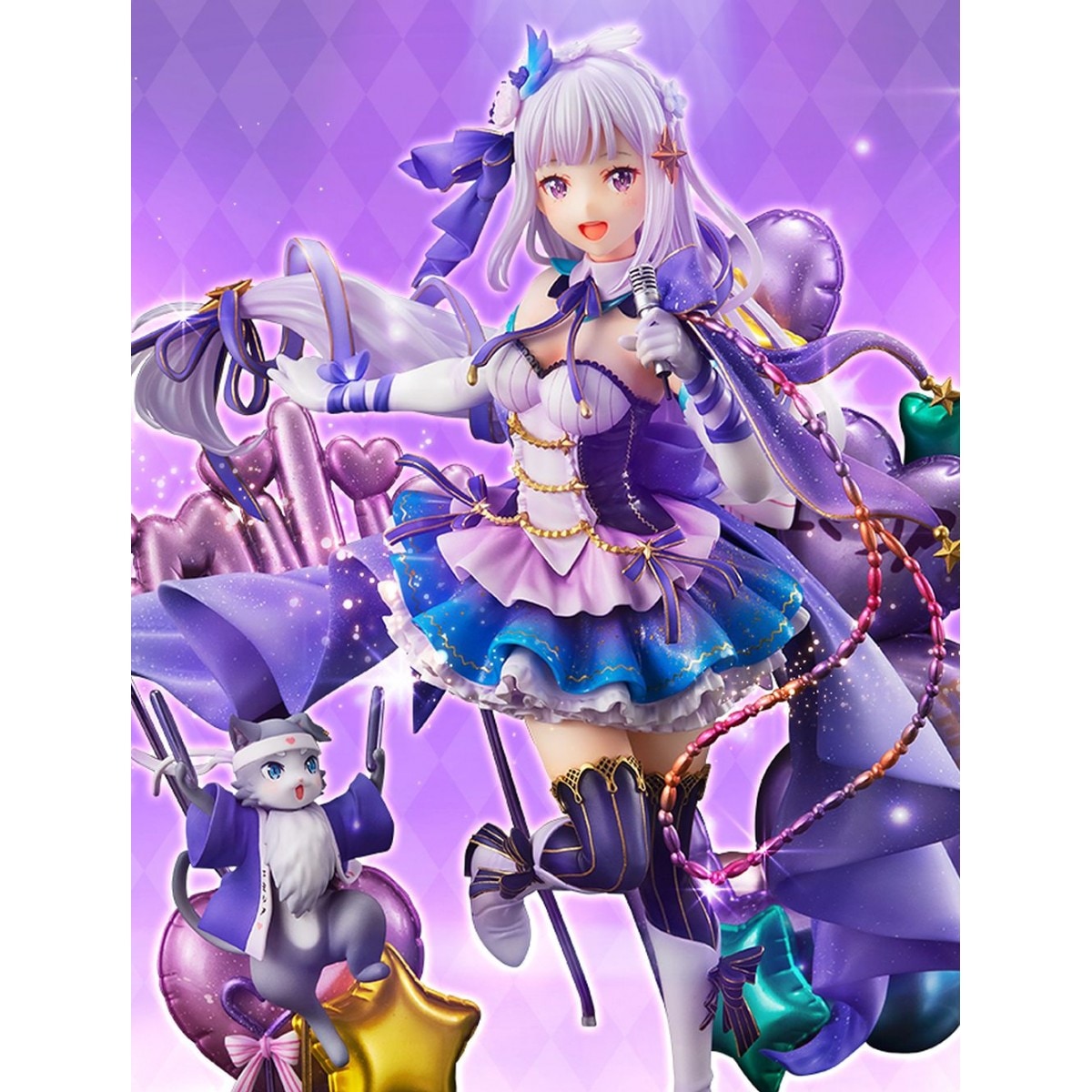 エミリアーアイドルverー 1 7 完成品フィギュア Re ゼロから始める異世界生活 完成品フィギュア アキバのエックス通販本部 エミリアーアイドルverー 1 7 完成品フィギュア Re ゼロから始める異世界生活 完成品フィギュア アキバのエックス通販本部