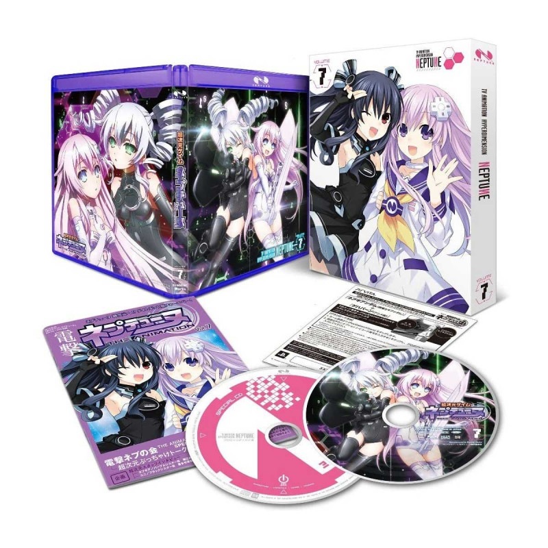 BD 超次元ゲイム ネプテューヌ　Vol.7 (Blu-ray Disc) 『超次元ゲイム ネプテューヌ』の商品画像
