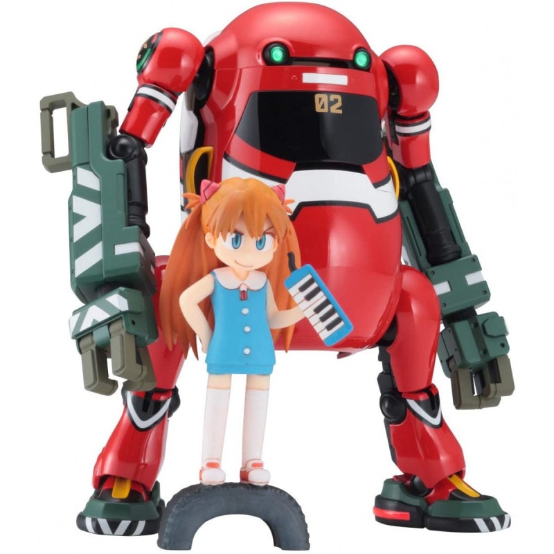 1/20 20メカトロウィーゴ エヴァコラボシリーズ Vol.2“にごうき(ぱわーあーむ)”+式波・アスカ・ラングレー 『新世紀エヴァンゲリオン』の商品画像