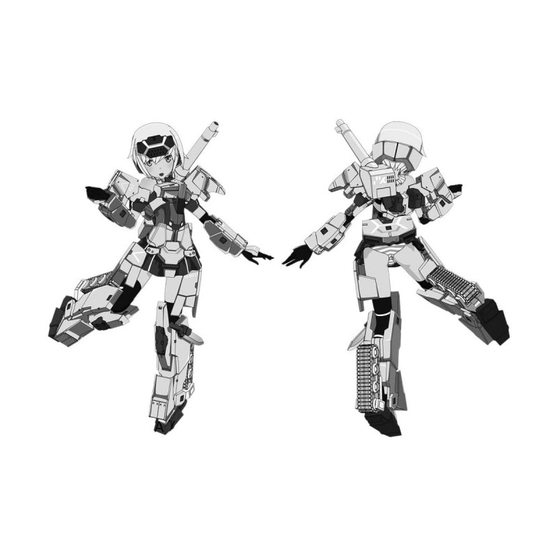 BD 完全数量限定生産「フレームアームズ・ガール」4 (Blu-ray限定プラモデルキット アニメ版 轟雷改付) 『フレームアームズ』の商品画像