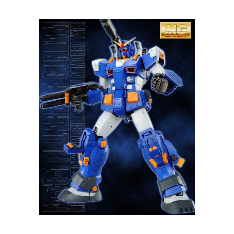 MG 1/100 フルアーマーガンダム (ブルーカラーVer.) プラモデル (プレミアムバンダイ限定) 『機動戦士ガンダム』の商品画像