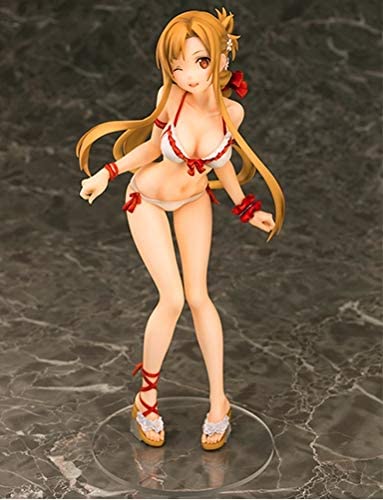 アスナ 水着ver. 1/7スケール フィギュア 耳に髪をかける仕草が魅惑的！ 「SAO」より、1/7スケール