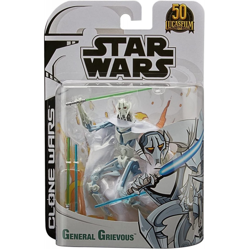 スター・ウォーズ ブラックシリーズ 6インチ アクションフィギュア アニメーション シリーズ ジェネラル・グリーヴァスの商品画像