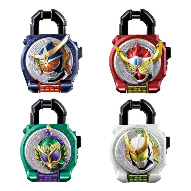 仮面ライダー鎧武 サウンドロックシードシリーズ カプセルロックシード アーマードライダーセット(ガシャデパ限定) 『仮面ライダー鎧武/ガイム』の商品画像