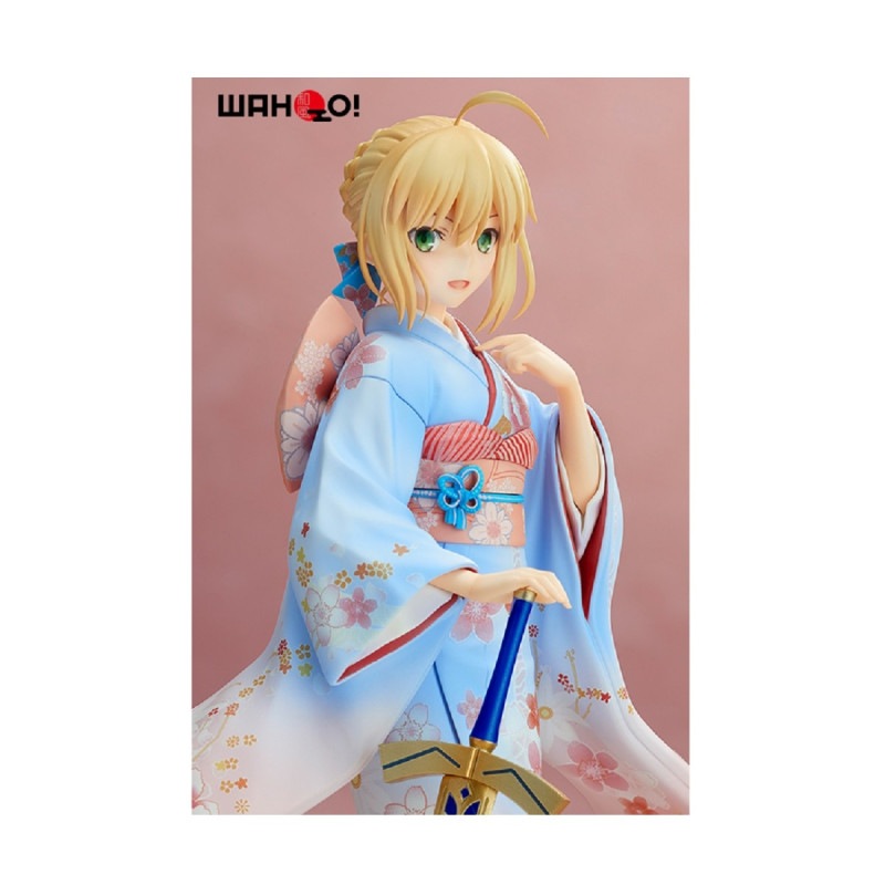 Fate/stay night[Unlimited Blade Works] セイバー 晴着ver. 1/7 完成品フィギュア (ANIPLEX+限定) 『Fate/stay night』の商品画像