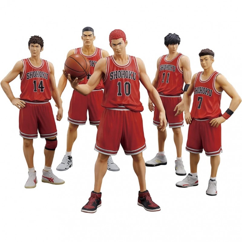 One and Only SHOHOKU STARTING MEMBER SET 完成品フィギュア 『SLAM DUNK』の商品画像