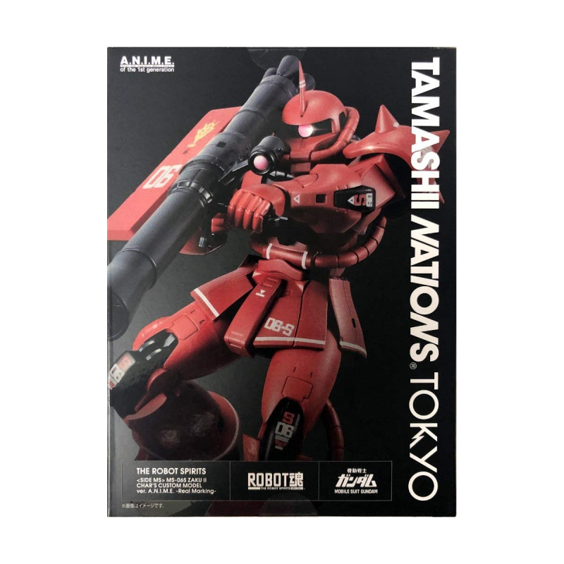 ROBOT魂 〈SIDE MS〉 MS-06S シャア専用ザク ver. A.N.I.M.E. ～リアルマーキング～(TAMASHII NATIONS TOKYO限定) 『機動戦士ガンダム』の商品画像