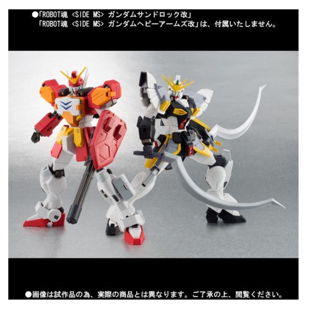 ROBOT魂 -ロボット魂-〈SIDE MS〉 ガンダムサンドロック&ガンダム 