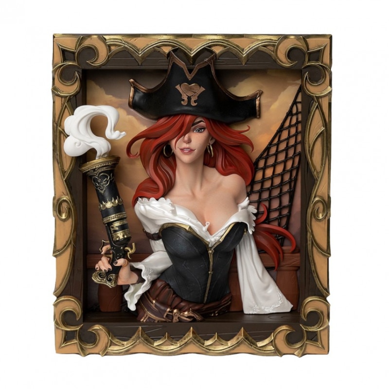 Infinity Studio×League of Legends The Bounty Hunter - Miss Fortune 3D Frame 完成品フィギュア 『League of Legends』の商品画像