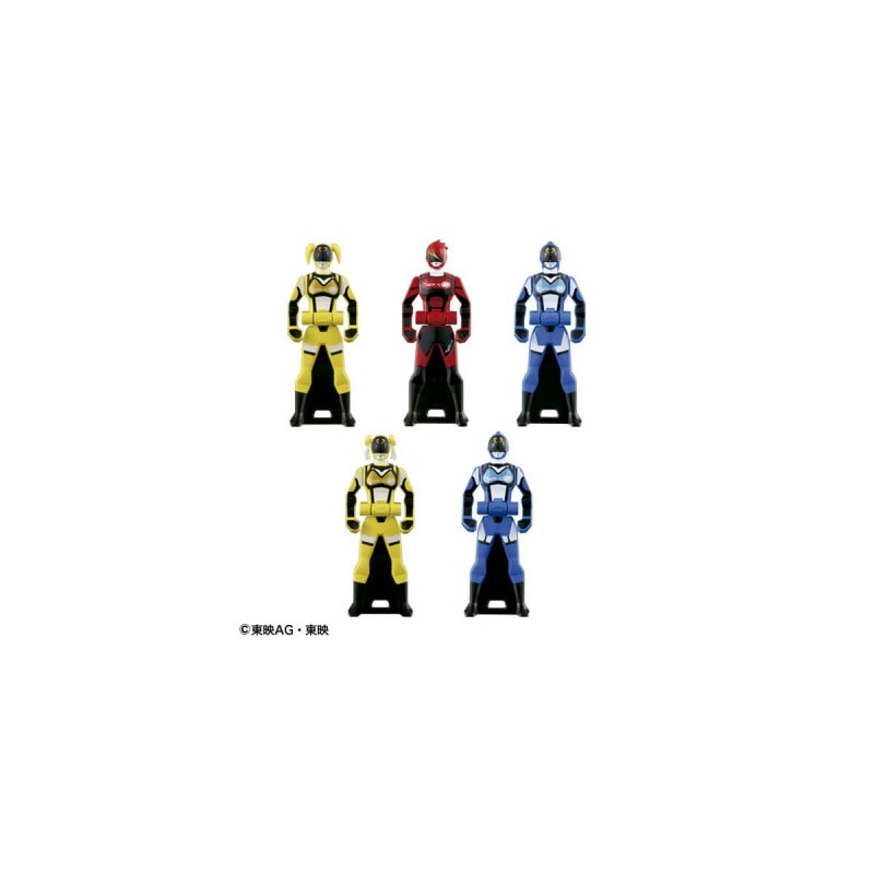 レソジャーキーシリーズ レソジャーキーセット アキバレンジャー(5体セット) 『非公認戦隊アキバレンジャー』の商品画像